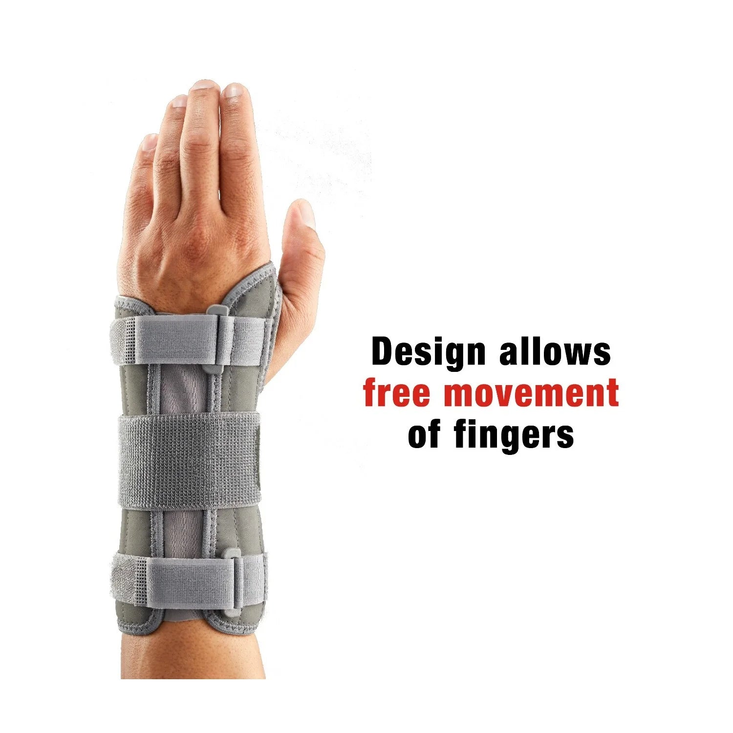 ACE Carpal Tunnel Wrist Stabilizer, Left Wrist, Firm Stability, All Day Wear
