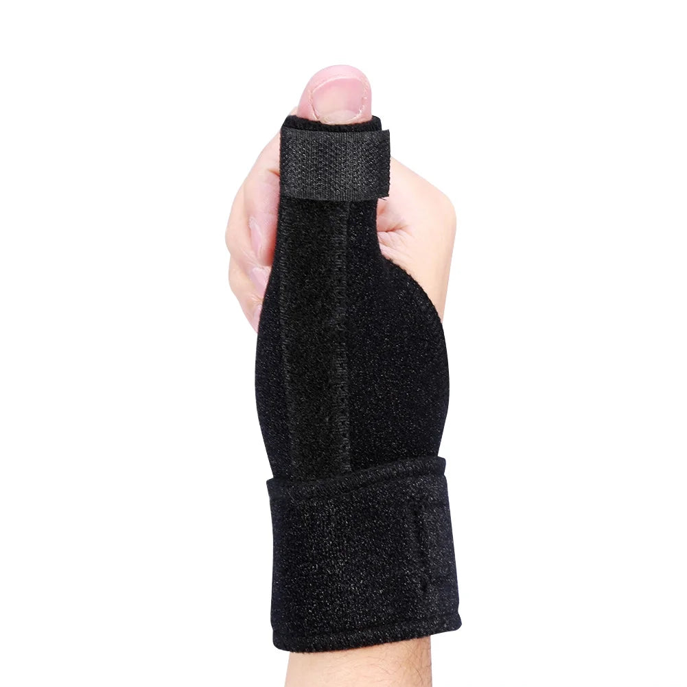 Thumb Spica Splint- HERCHR Thumb Brace for or Soft Tissue Injuries, Lightweight and Breathable, Stabilizing and Not Restrictive, Recovery Brace Aid Tools, Finger Aluminium Splint, Righ