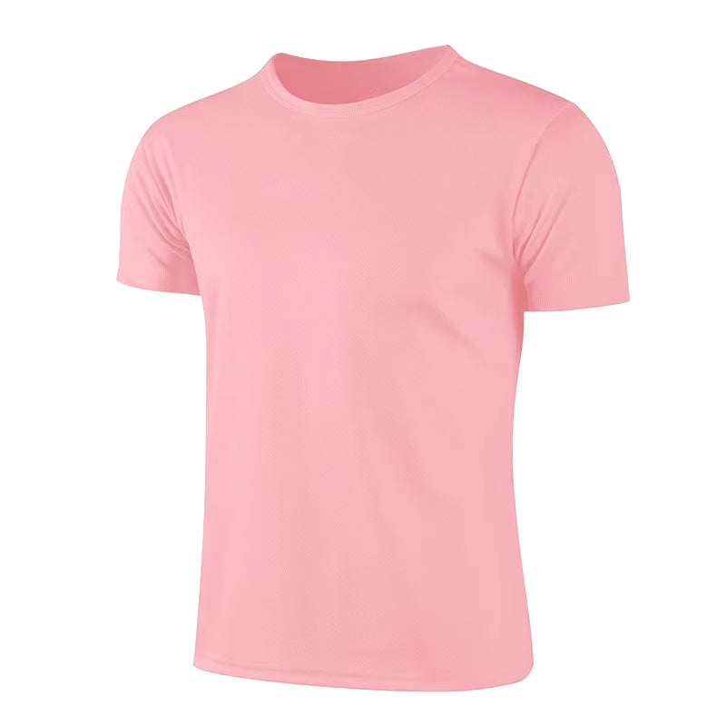 Men Women Quick Dry Short Sleeve Sport T Shirt Gym Jerseys Fitness Shirt Trainer Running T-Shirt Teenager Breathable Sportswears