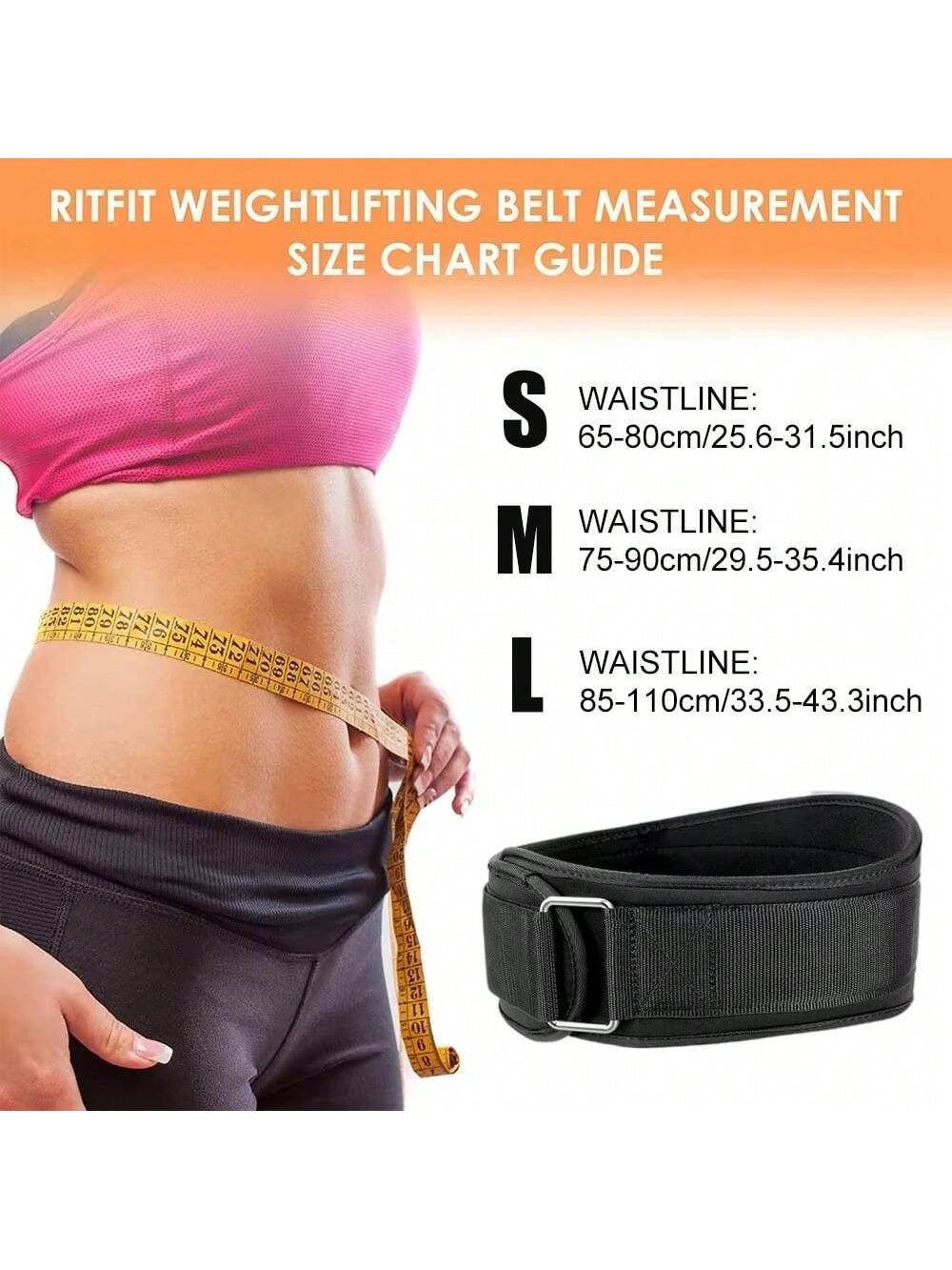 1 Pc Waist Support Belt Adjustable Back Support for Deep Squat Dumbbell Weight Barbell Fitness Lifting Sports Training Belt Gym Accessories