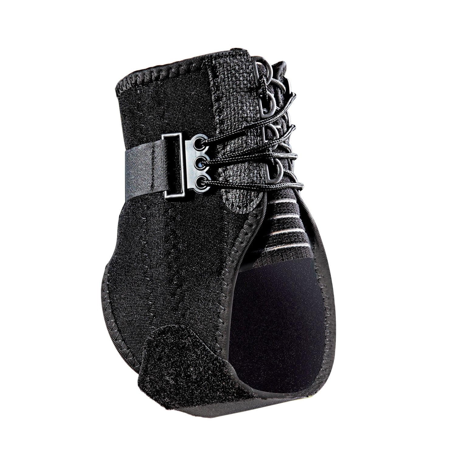 Ankle Support with Side Stabilizers, Adjustable, Black, 1 Brace