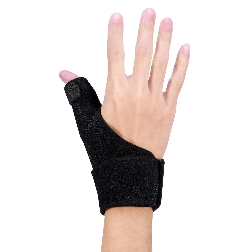 Thumb Spica Splint- HERCHR Thumb Brace for or Soft Tissue Injuries, Lightweight and Breathable, Stabilizing and Not Restrictive, Recovery Brace Aid Tools, Finger Aluminium Splint, Righ