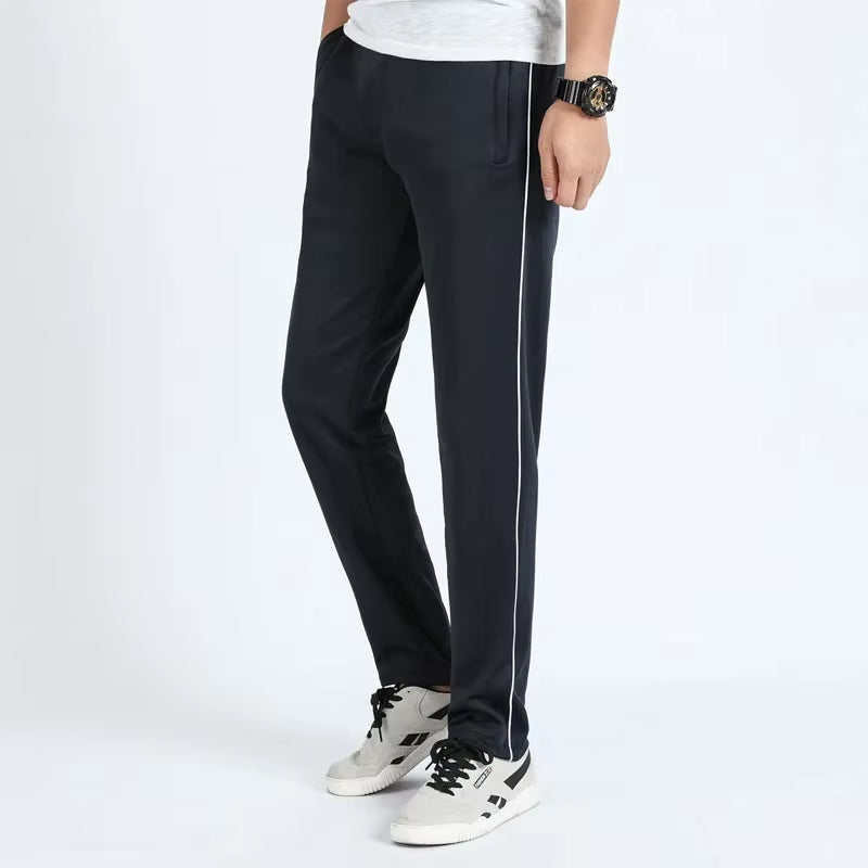 Student Sports Pants Men'S Straight Leg Two Bars Women'S School Uniform Trousers Large Size Sweatpants Running School Pants